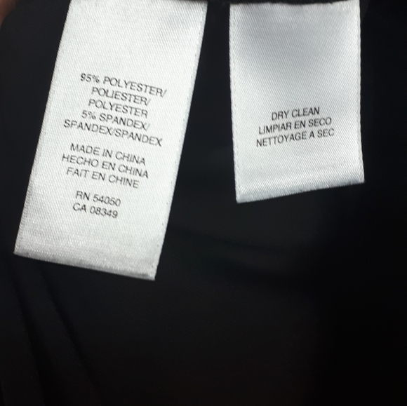 2/$15  Bandolino Black Cap Sleeve Casual Dress - Picture 4 of 4